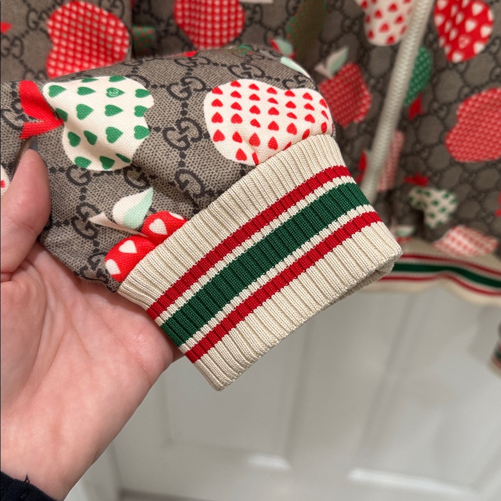 Gucci Red and Green Apple Track Jacket - Picture 5 of 8
